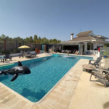 Holiday home El Refujio Maison Independante Avec Vraie Piscine Privee Au Sel Chauffee Pas De Chlore *